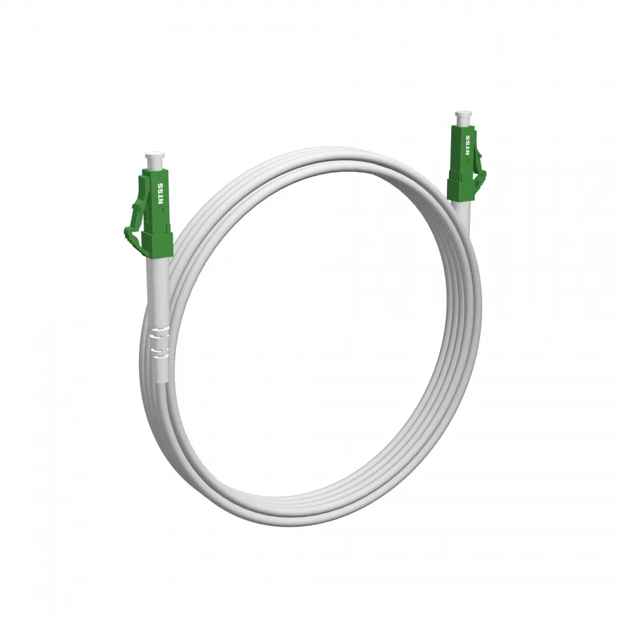 Шнур оптический NTSS spc LC/APC-LC/APC 9/125 G.657A1 3.0мм 4м LSZH (патч-корд)