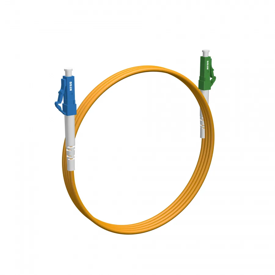 Шнур оптический NTSS spc LC/UPC-LC/APC 9/125 3.0мм 2м LSZH (патч-корд)