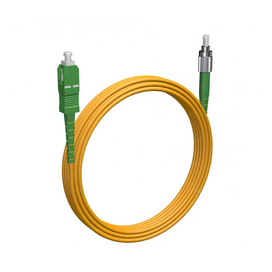 Шнур оптический NTSS spc SC/APC-FC/APC 9/125 2.0мм 6м LSZH (патч-корд)