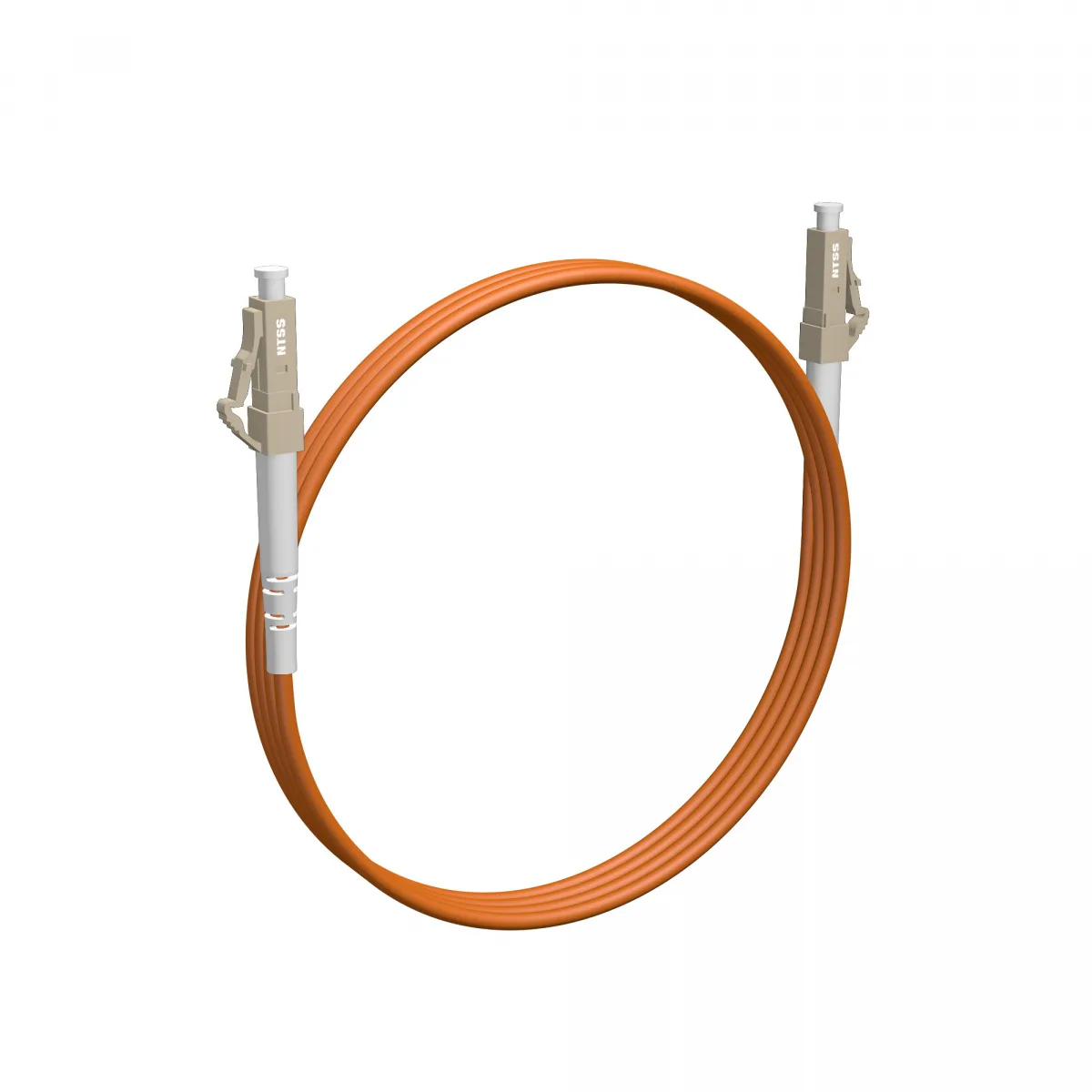 Шнур оптический NTSS PREMIUM spc LC/UPC-LC/UPC 50/125 3.0мм 1м LSZH (патч-корд)