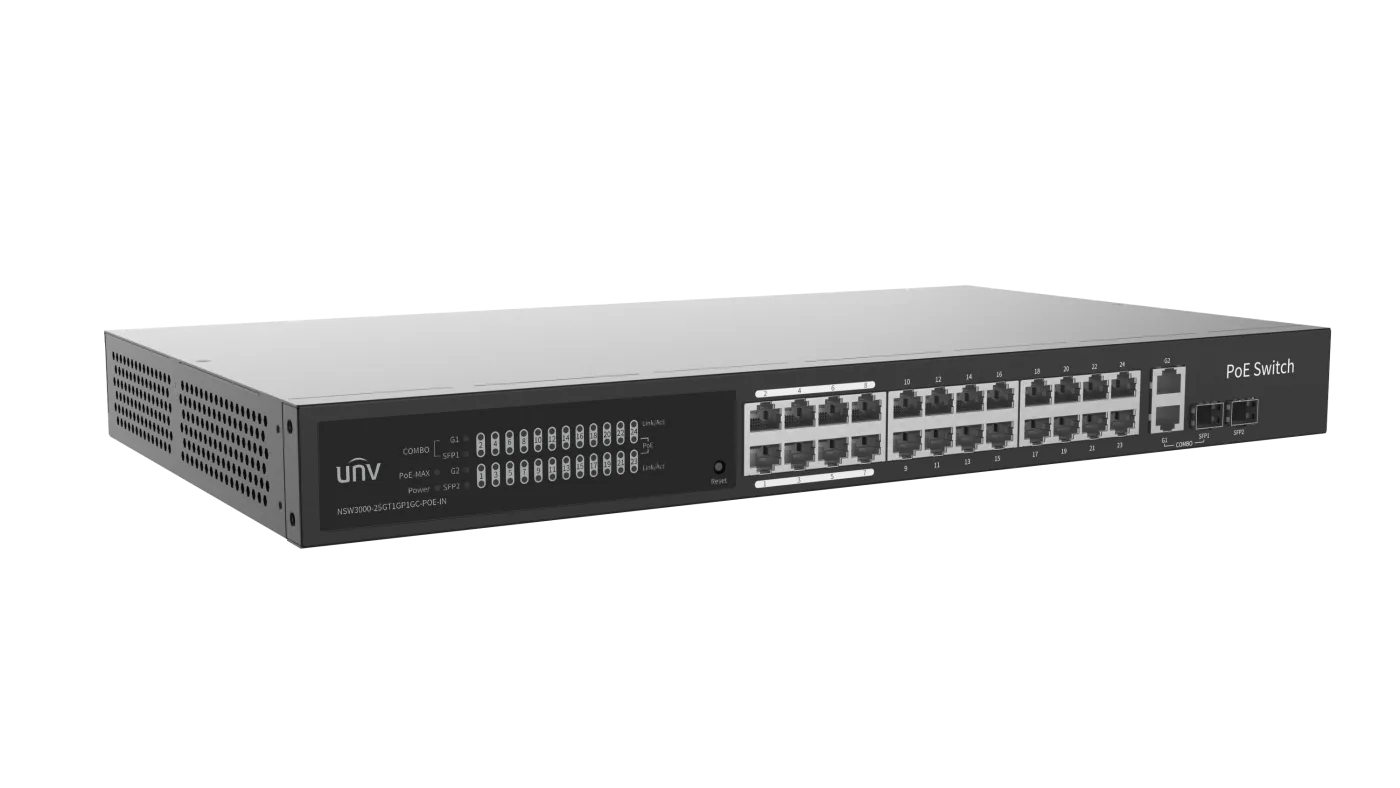 NSW3000-25GT1GP1GC-POE-IN Управляемый PoE коммутатор Uniview