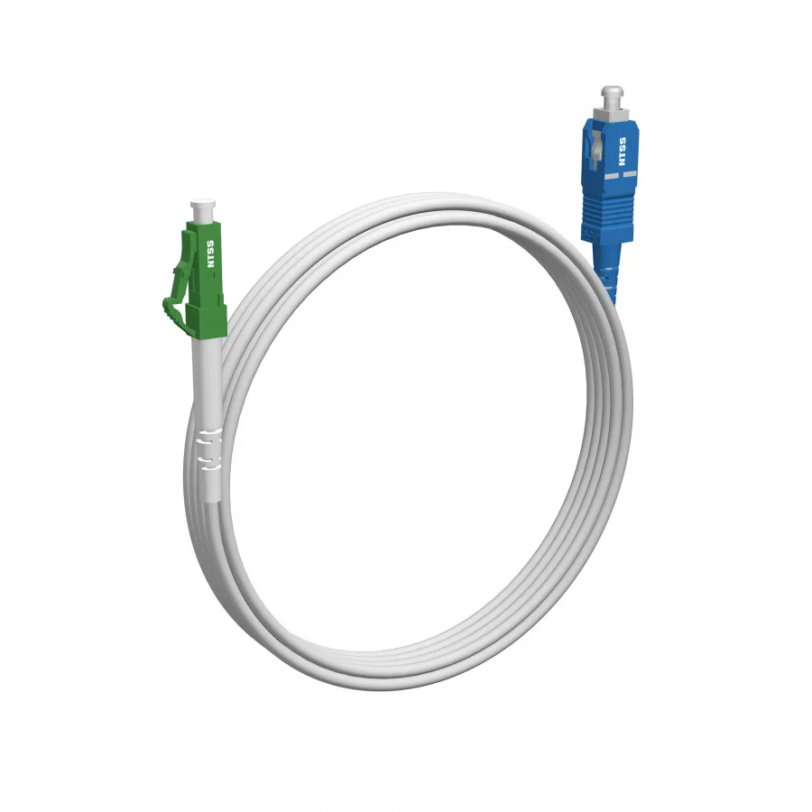Шнур оптический NTSS spc LC/APC-SC/UPC 9/125 G.657A1 3.0мм 4м LSZH (патч-корд)
