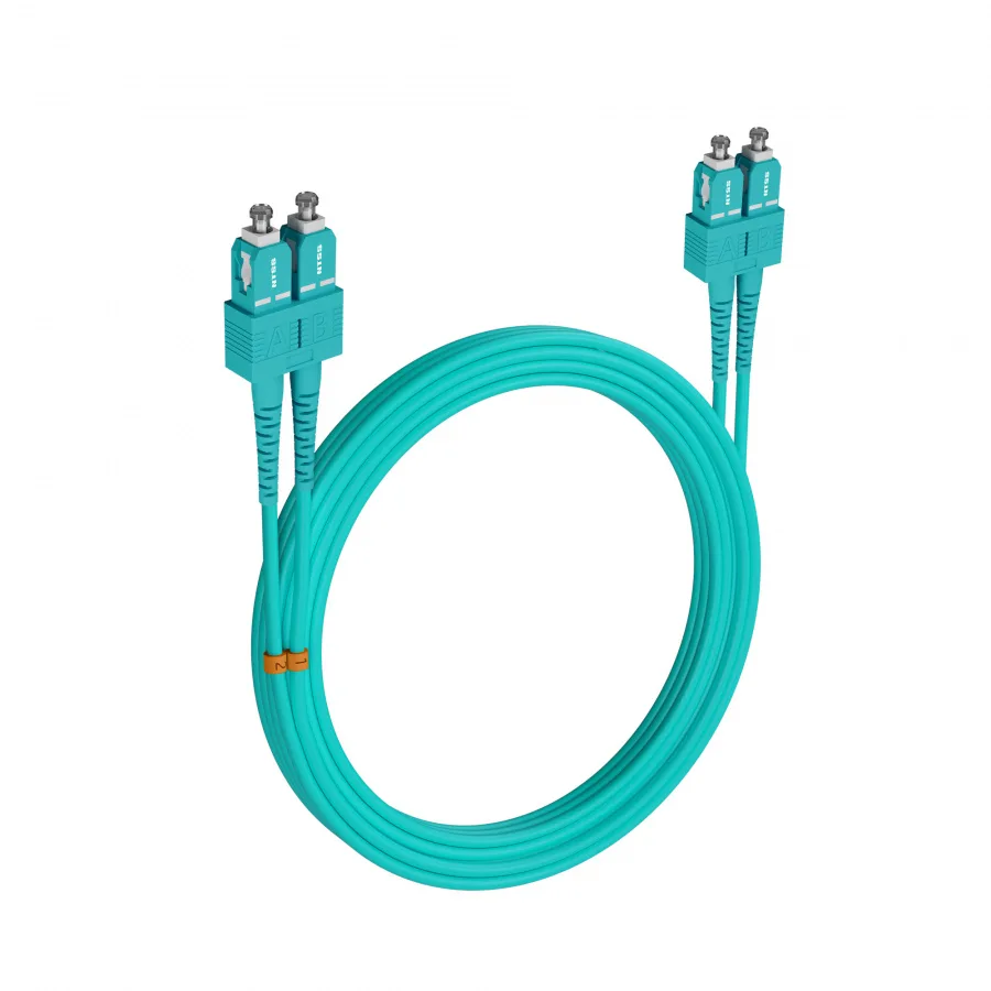 Шнур оптический NTSS dpc SC/UPC-SC/UPC 50/125 OM3 3.0мм 20м LSZH (патч-корд)