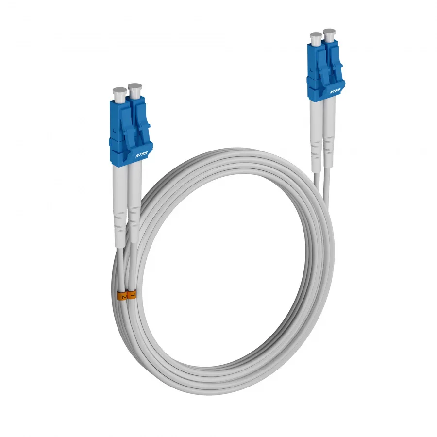 Шнур оптический NTSS dpc LC/UPC-LC/UPC 9/125 G.657A1 3.0мм 15м LSZH (патч-корд)