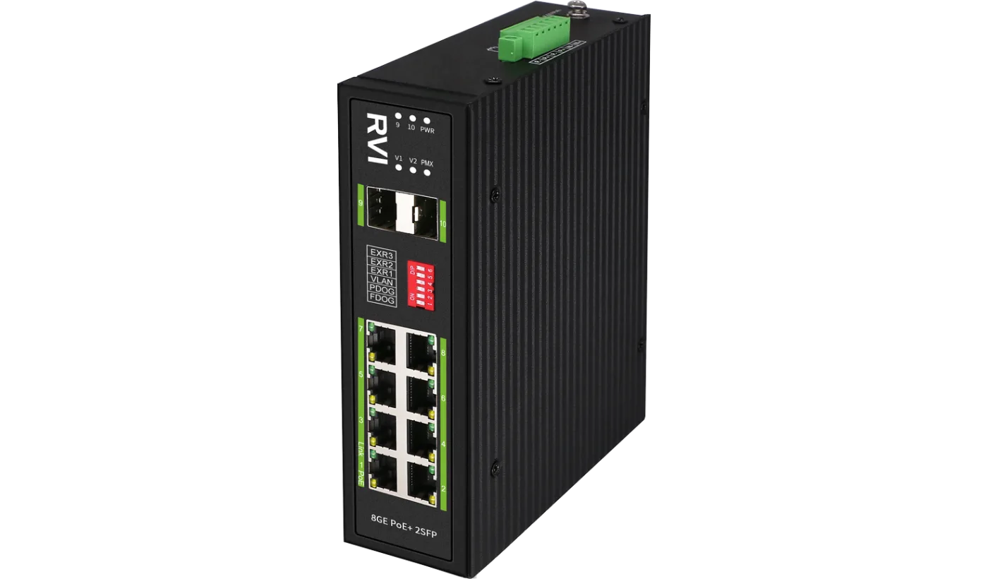 RVi-1NSI8GP-2S Сетевой коммутатор с PoE RVI