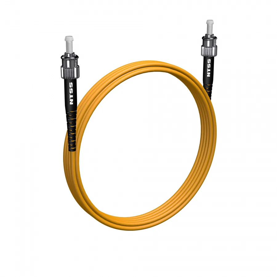 Шнур оптический NTSS PREMIUM spc ST/UPC-ST/UPC 9/125 3.0мм 3м LSZH (патч-корд)