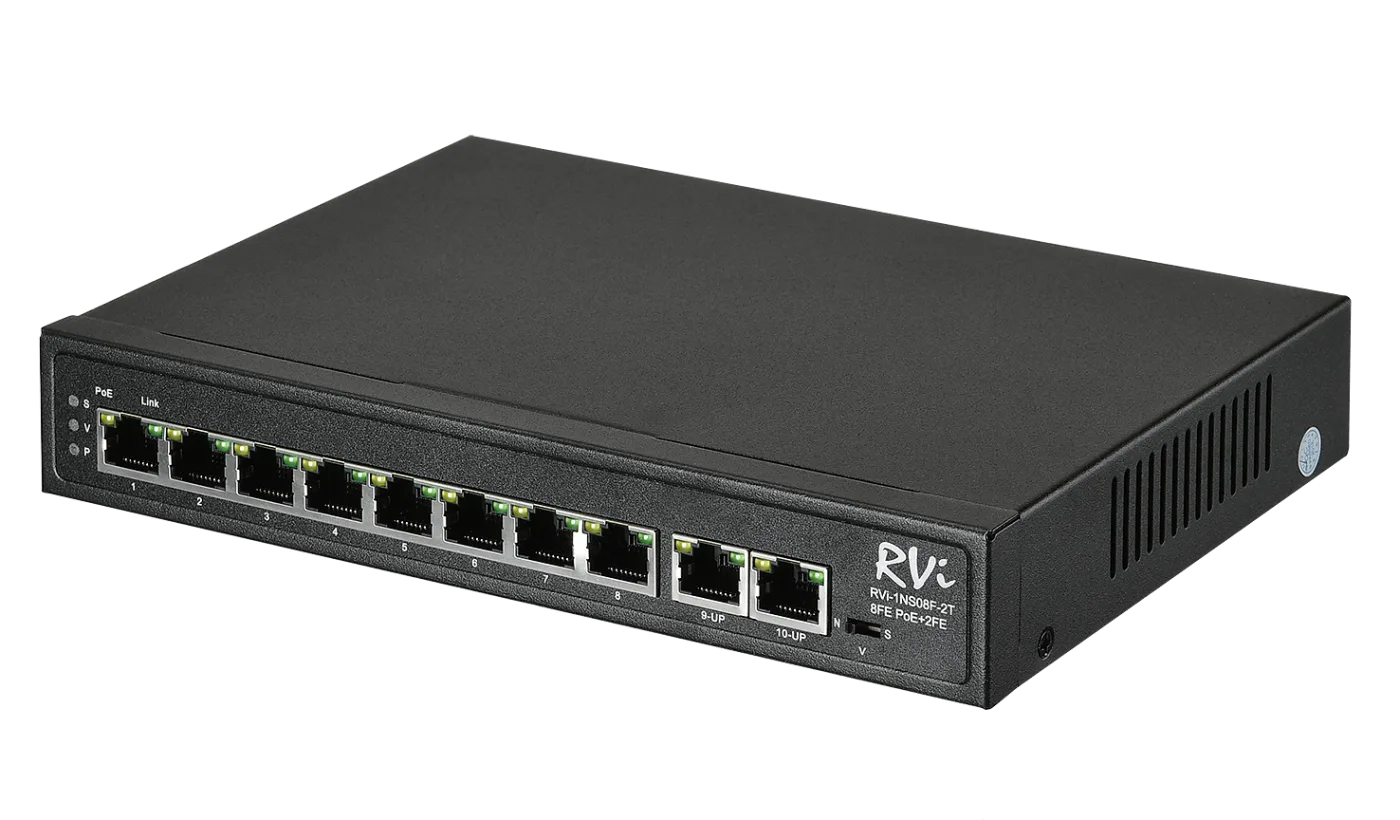 RVi-1NS08F-2T Коммутатор RVI