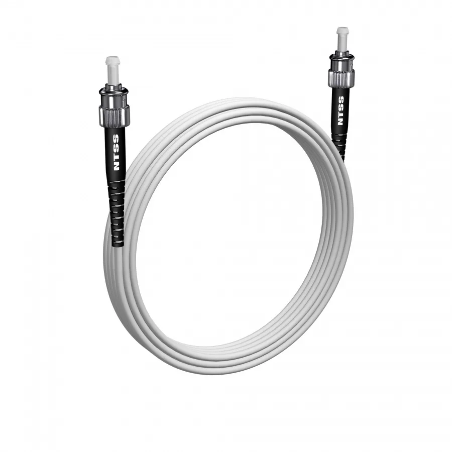 Шнур оптический NTSS PREMIUM spc ST/UPC-ST/UPC 9/125 G.657A1 3.0мм 10м LSZH (патч-корд)
