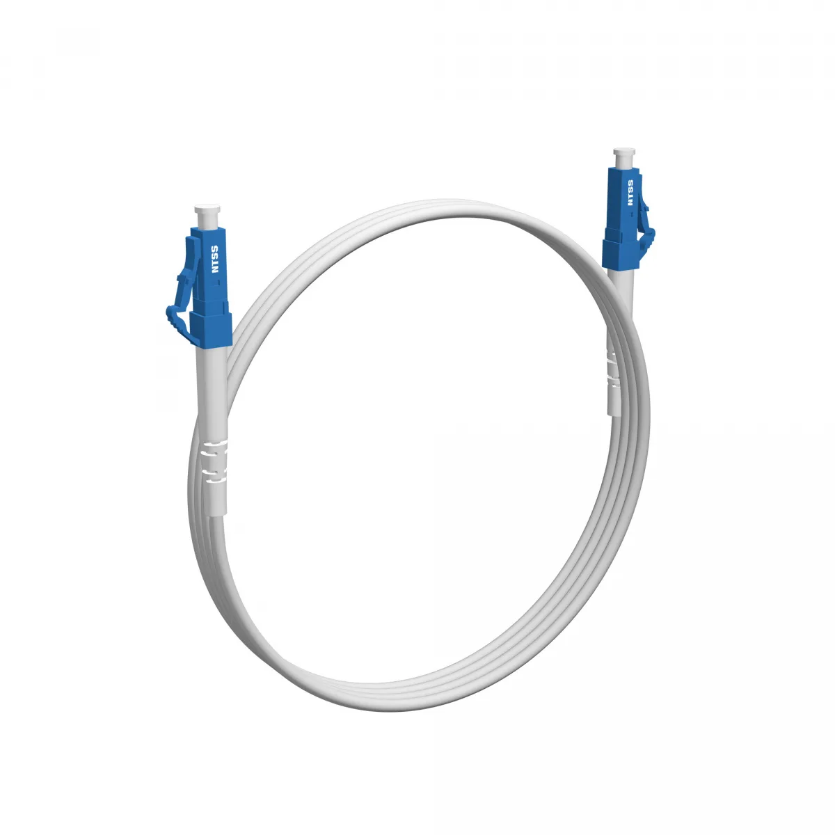 Шнур оптический NTSS spc LC/UPC-LC/UPC G.657A2 9/125 3.0мм 1м LSZH (патч-корд)
