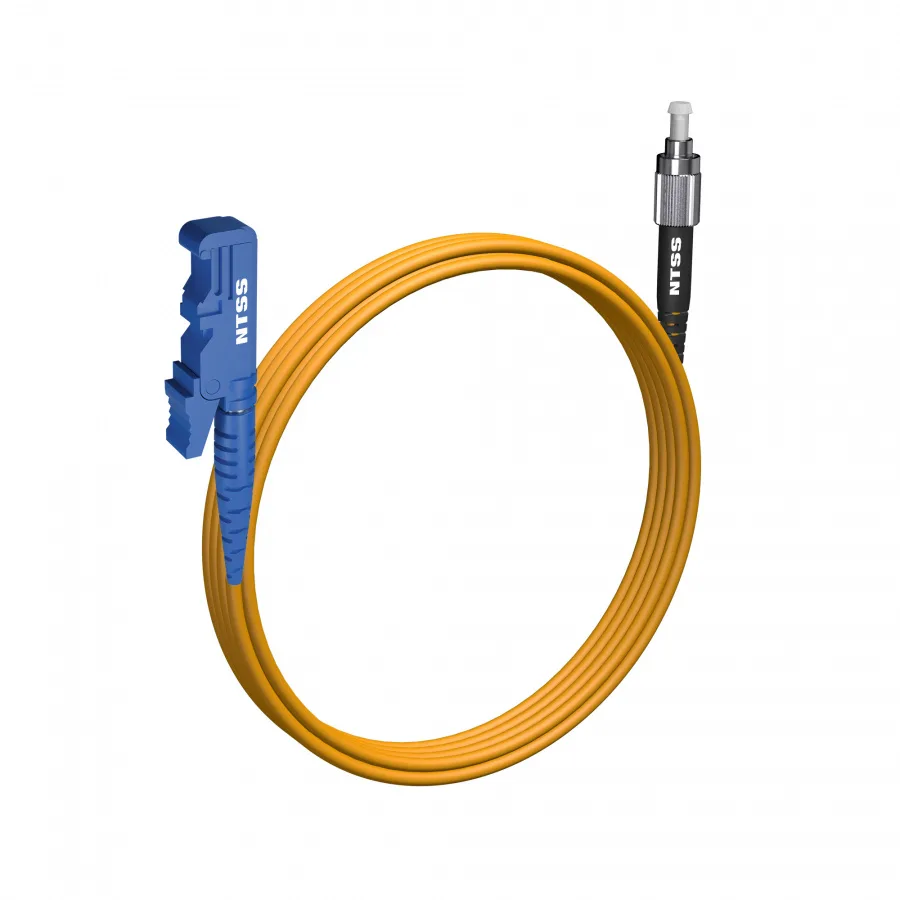Шнур оптический NTSS spc E2000/UPC-FC/UPC 9/125 3.0мм 4м LSZH (патч-корд)
