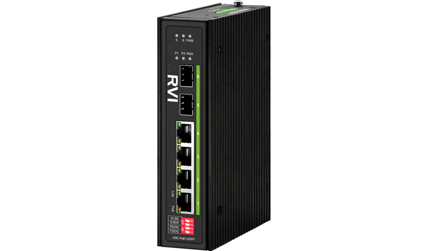 RVi-1NSI4GP-2S Сетевой коммутатор с РоЕ RVi