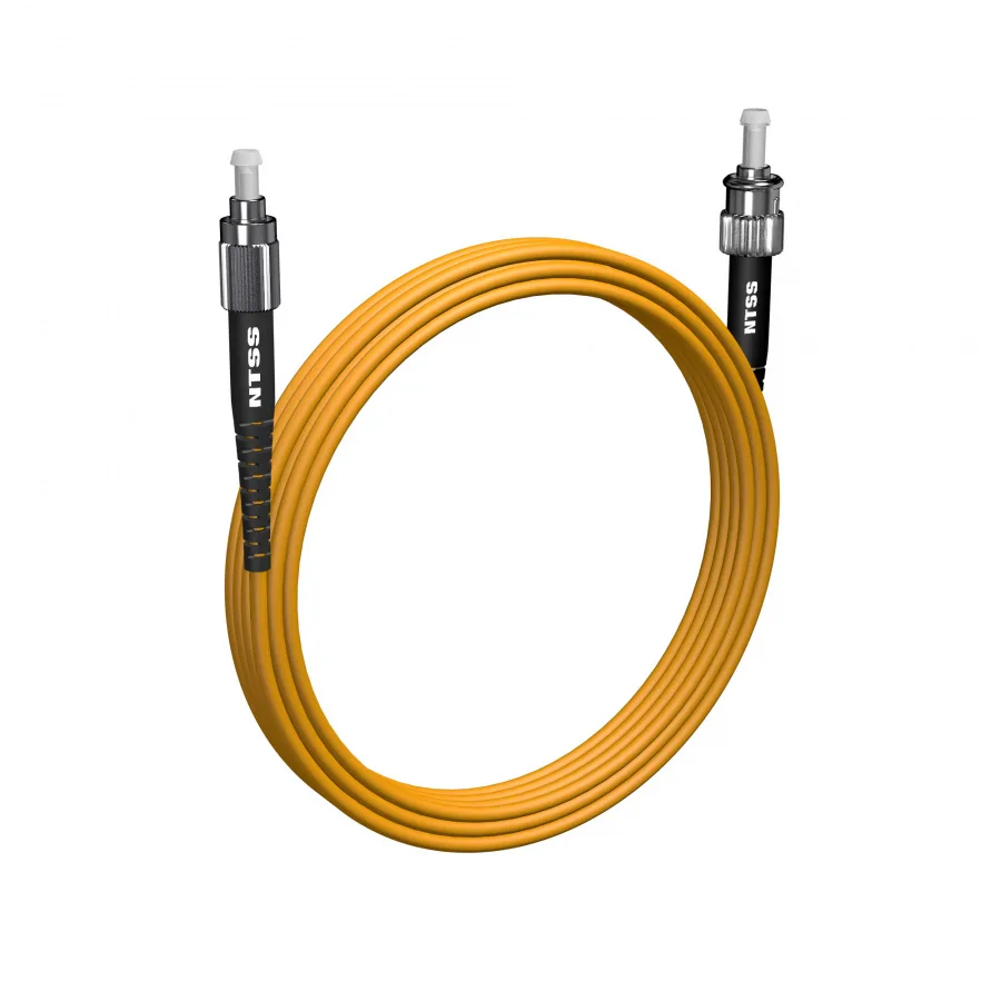 Шнур оптический NTSS PREMIUM spc FC/UPC-ST/UPC 9/125 3.0мм 5м LSZH (патч-корд)