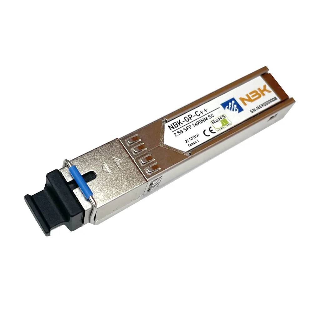 SFP модуль NBK NB-GP-C++ GPON, 2.5G/1.25G, мощность излучения 4,5-10 dBm, для Eltex