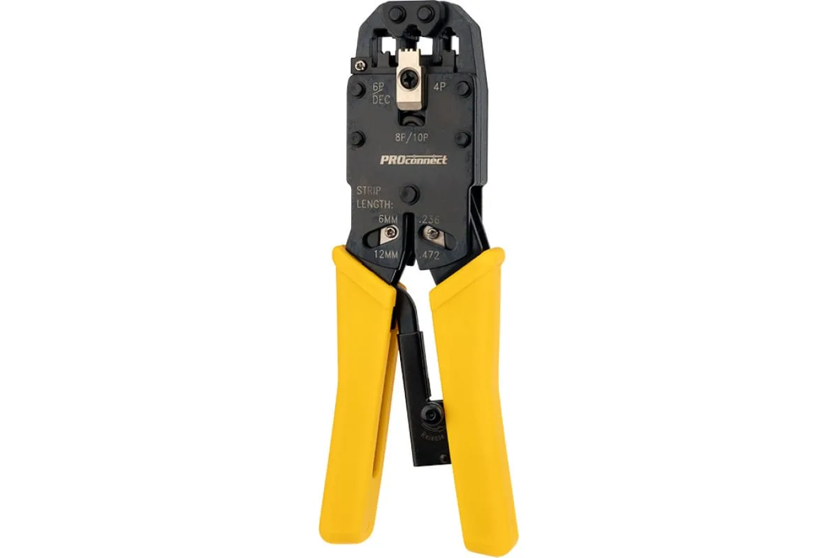 Кримпер PROconnect HT-200R для обжима 8P8C, 6P6C, 4P4C