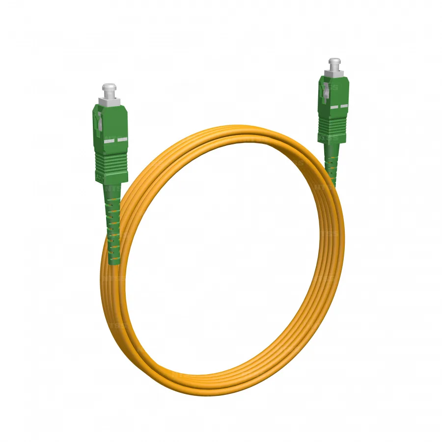 Шнур оптический NTSS PREMIUM spc SC/APC-SC/APC 9/125 3.0мм 3м LSZH (патч-корд)