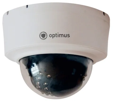 IP-S025.0(2.8)P_V.1 купольная внутренняя IP-камера видеонаблюдения Optimus