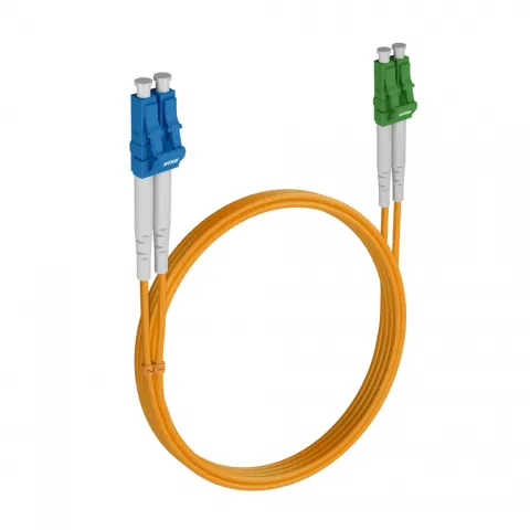 Шнур оптический NTSS dpc LC/UPC-LC/APC 9/125 3.0мм 7м LSZH (патч-корд)