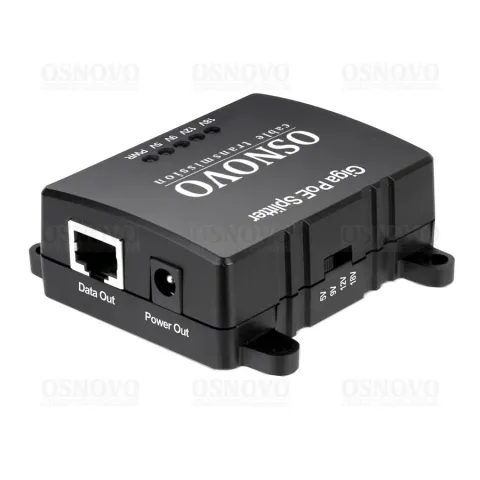 PoE Splitter/G2 PoE-сплиттер с функцией выбора напряжения OSNOVO