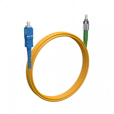 Шнур оптический NTSS spc SC/UPC-FC/APC 9/125 2.0мм 3м LSZH (патч-корд)