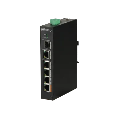 DH-PFS3106-4ET-60 4-портовый неуправляемый коммутатор с РОЕ Dahua
