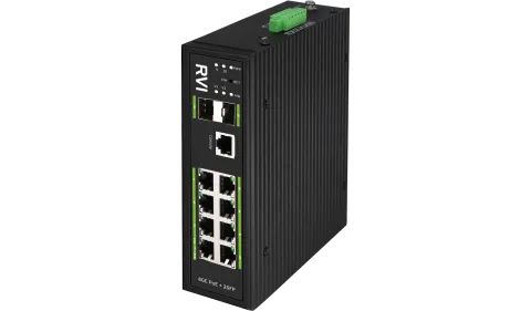 RVi-1NSIM8GP-2S Сетевой коммутатор с РоЕ RVi