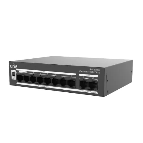 NSW2020-8T2GT-POE-IN Сетевой PoE коммутатор Uniview
