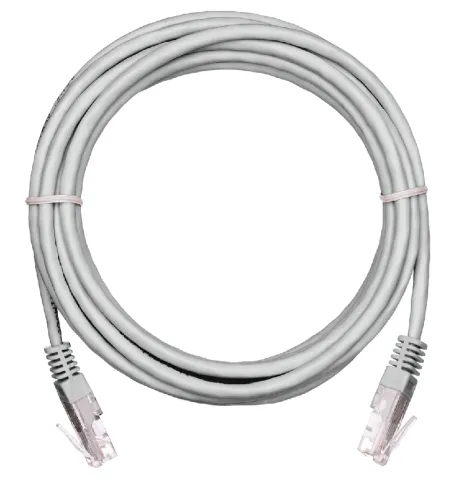 Коммутационный шнур NETLAN U/UTP 4 пары, Кат.5е (Класс D), 100МГц, 2хRJ45/8P8C, T568B, 1м