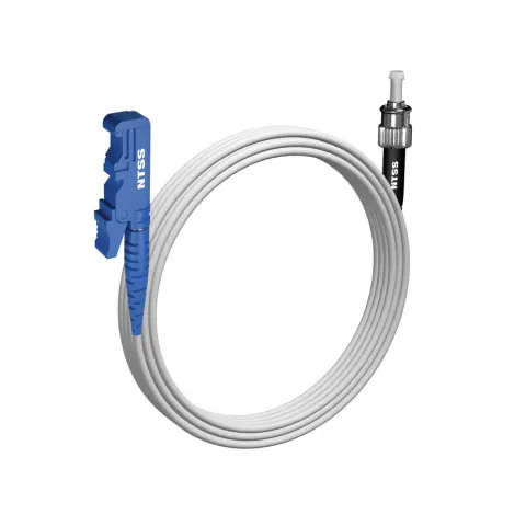 Шнур оптический NTSS spc E2000/UPC-ST/UPC 9/125 G.657A1 3.0мм 5м LSZH (патч-корд)