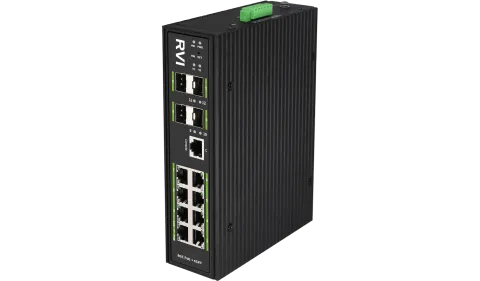 RVi-1NSIM8GP-4S Сетевой коммутатор с РоЕ RVi