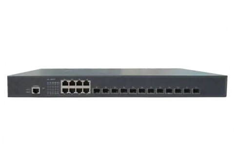 GL-SW-X201-12ST Управляемый коммутатор L3, Stack, 12 порт. 1/10G BaseX SFP+, 8 порт. 1000BaseT, Резервный БП (опция) NIKOMAX
