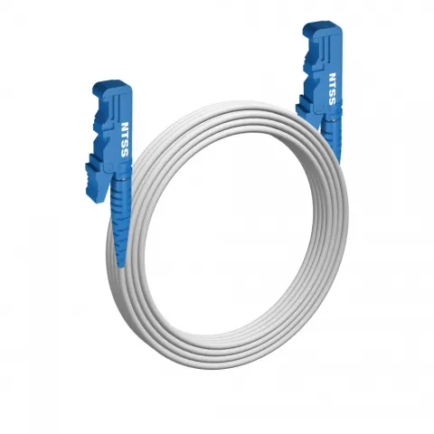 Шнур оптический NTSS spc E2000/UPC-E2000/UPC 9/125 G.657A1 3.0мм 20м LSZH (патч-корд)