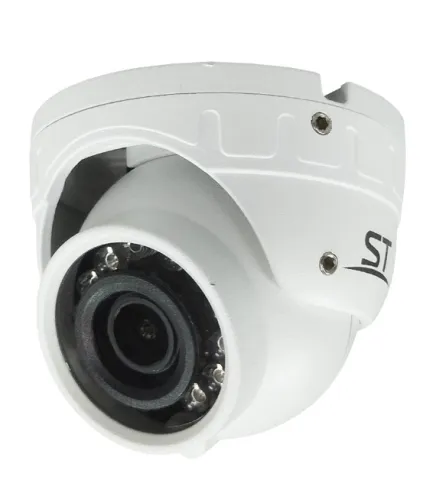 ST-S2501 POE 2Мп (2,8мм) уличная купольная всепогодная IP-камера видеонаблюдения с встроенным микрофоном Space Technology
