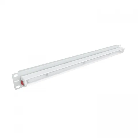 Панель осветительная NTSS, светодиодная (LED), крепление 19 1U, 220V, кабель 1.5м, немецкий стандарт, серый RAL 7035