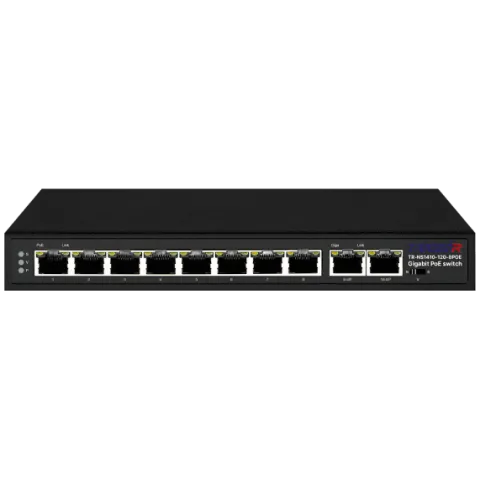 TR-NS1410-120-8POE Неуправляемый коммутатор TRASSIR