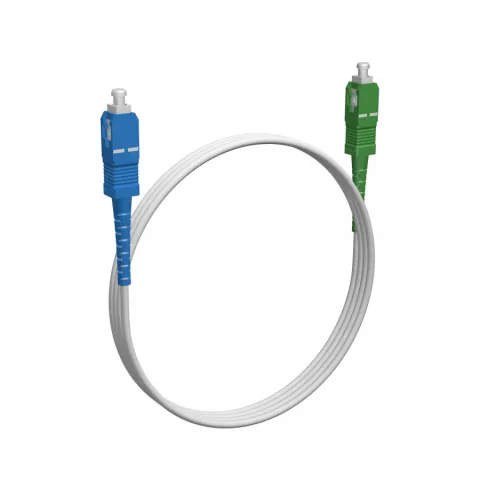 Шнур оптический NTSS spc SC/UPC-SC/APC 9/125 G.657A1 2.0мм 1м LSZH (патч-корд)