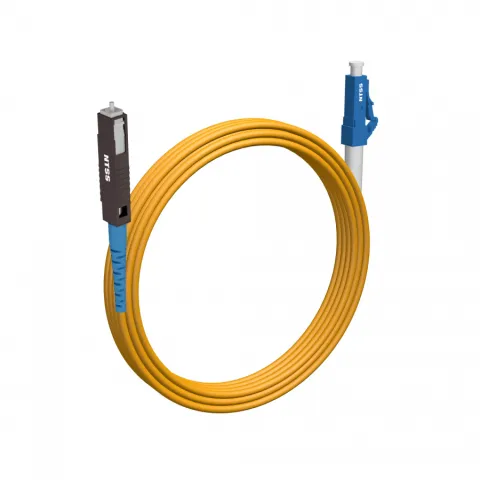 Шнур оптический NTSS spc MU/UPC-LC/UPC 9/125 2.0мм 5м LSZH (патч-корд)