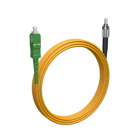 Шнур оптический NTSS spc SC/APC-FC/UPC 9/125 3.0мм 5м LSZH (патч-корд)