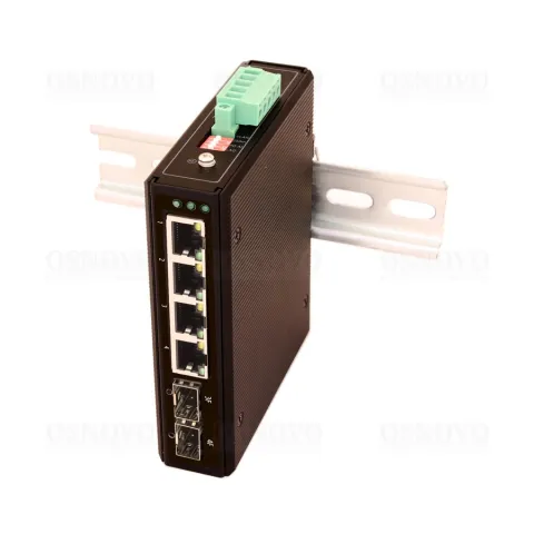 SW-80402-I Промышленный PoE коммутатор Gigabit Ethernet OSNOVO