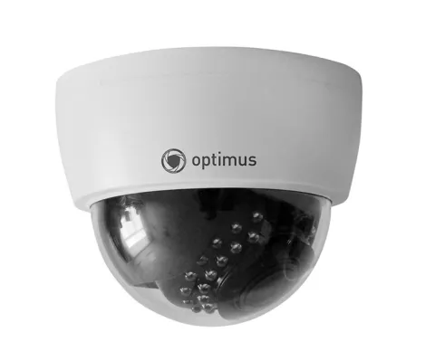 IP-E024.0(2.8-12)P_V.2 купольная внутренняя IP камера видеонаблюдения Optimus