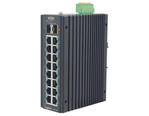 SP3018F Промышленный неуправляемый сетевой POE коммутатор Wi-Tek