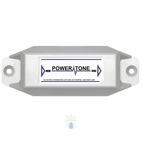 PoE удлинитель PEXT-E интерфейса Ethernet 10/100Mbs POWERTONE