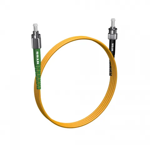Шнур оптический NTSS spc FC/APC-ST/UPC 9/125 2.0мм 1м LSZH (патч-корд)