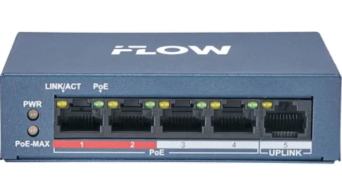 F-SW-EU205POE-V/L Неуправляемый коммутатор iFlow