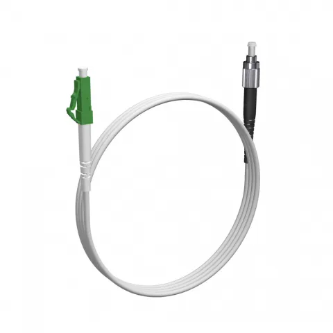 Шнур оптический NTSS spc LC/APC-FC/UPC 9/125 G.657A1 2.0мм 1м LSZH (патч-корд)