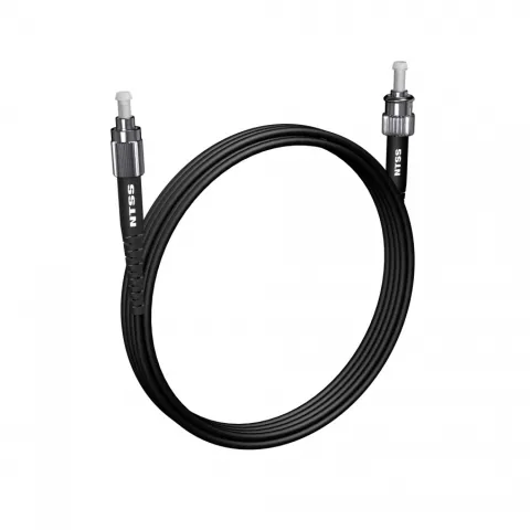Шнур оптический NTSS PREMIUM spc FC/UPC-ST/UPC 9/125 3.0мм 3м черный LSZH (патч-корд)