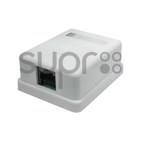 Розетка накладная SUPRLAN SYSTEM, UTP, Cat.5e, 1 порт