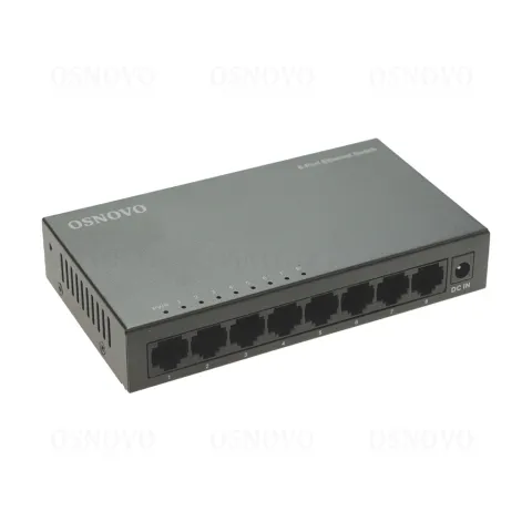 SW-8F Неуправляемый коммутатор Fast Ethernet на 8 портов OSNOVO