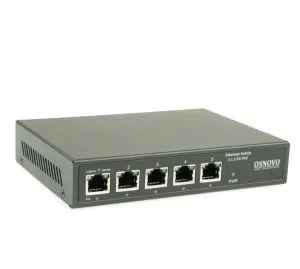 SW-5D-1(60W) 5-ти Портовый PoE коммутатор 2.5G Ethernet OSNOVO