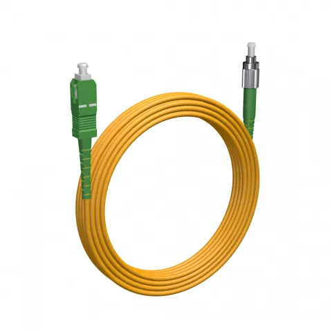 Шнур оптический NTSS spc SC/APC-FC/APC 9/125 3.0мм 30м LSZH (патч-корд)