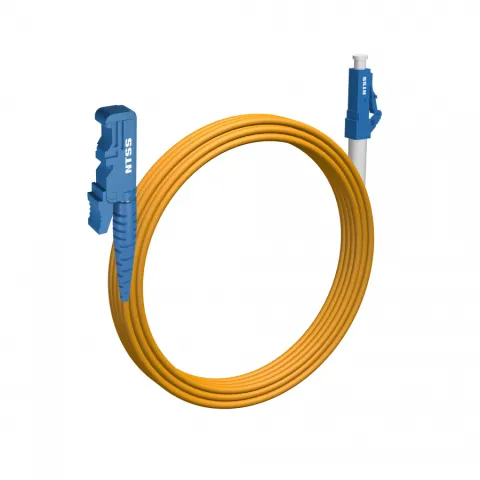 Шнур оптический NTSS spc E2000/UPC-LC/UPC 9/125 3.0мм 10м LSZH (патч-корд)